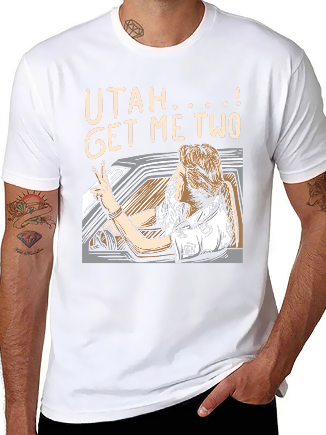 Utah Get Me Two T-Shirt - Point Break Inspired