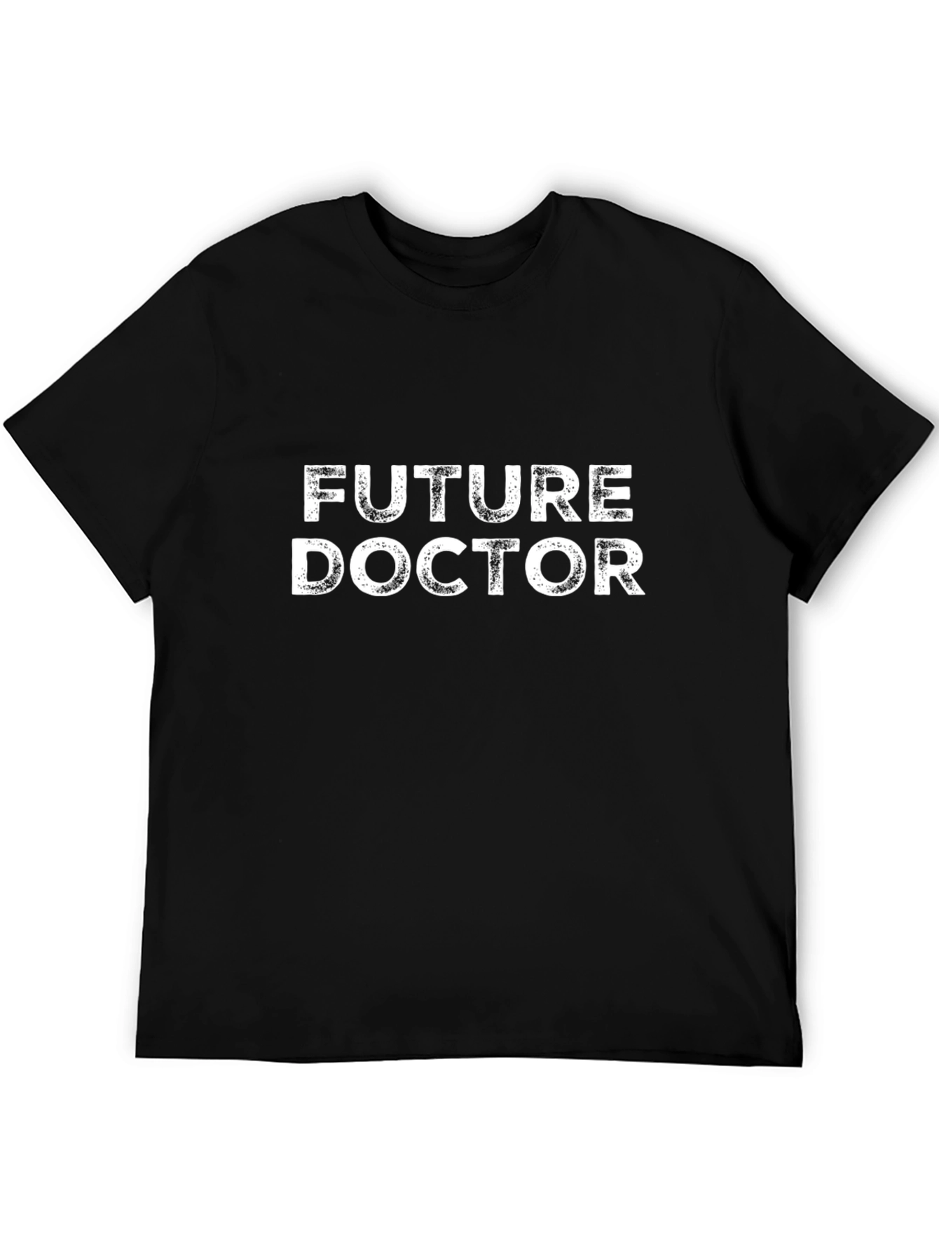 Future Doctor Black T-Shirt