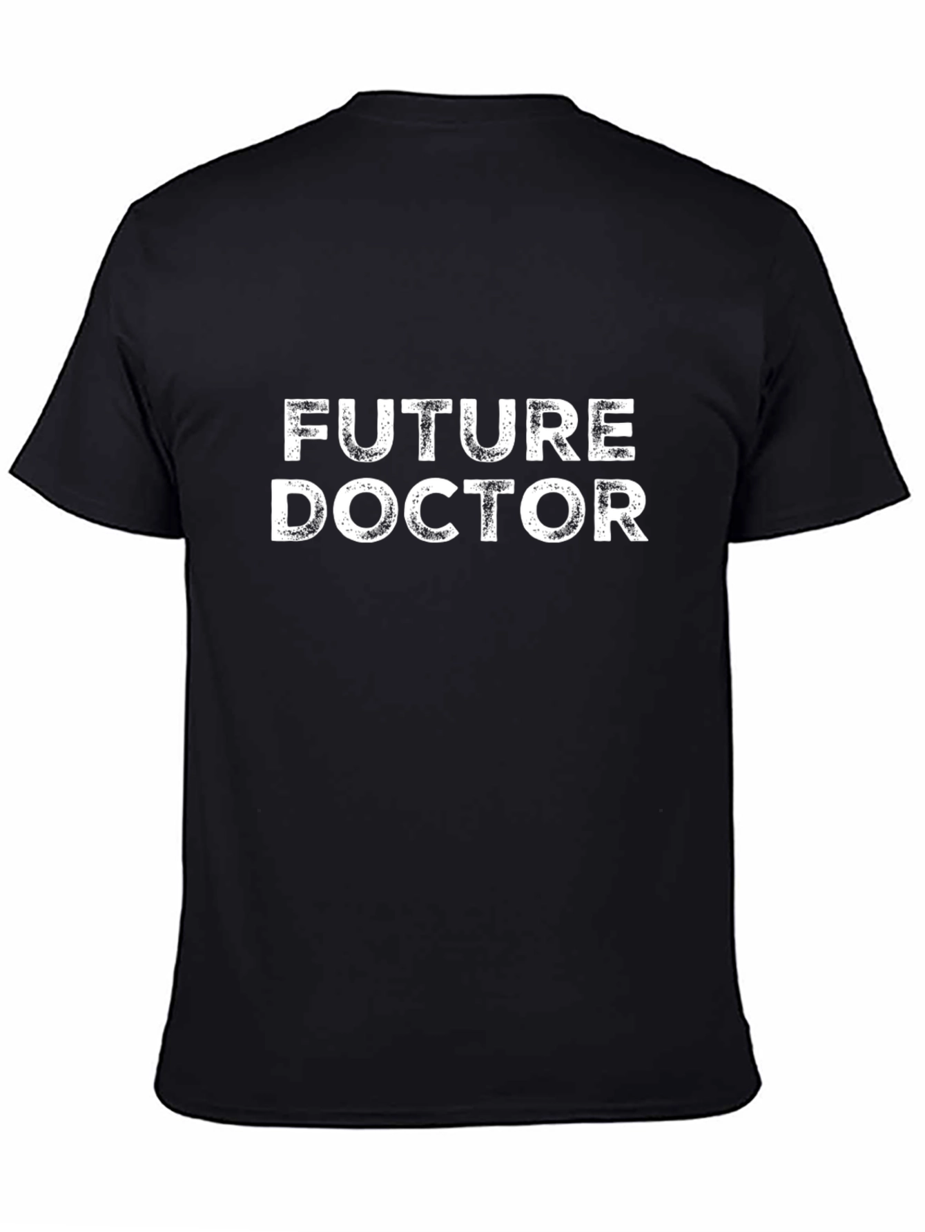 Future Doctor Black T-Shirt