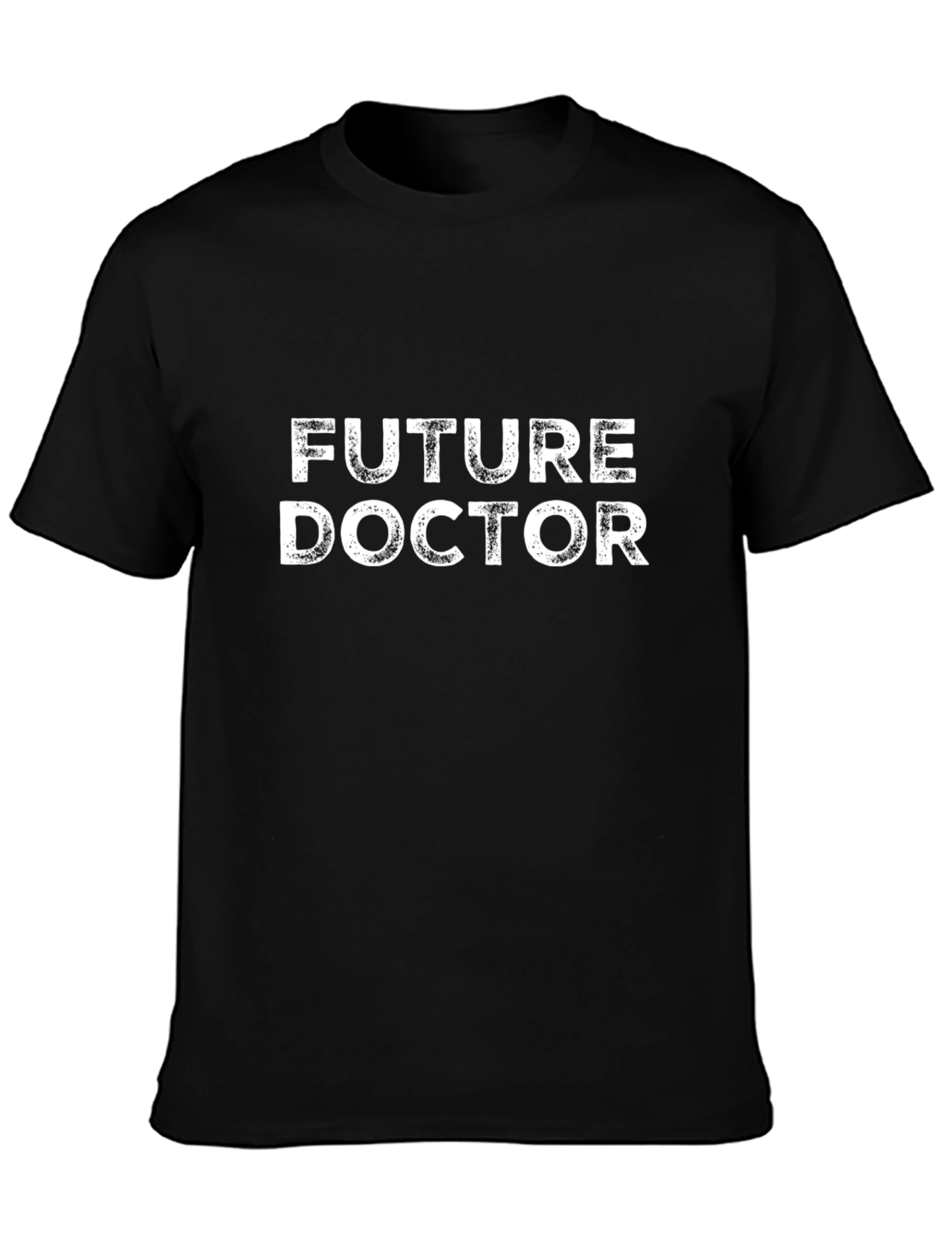 Future Doctor Black T-Shirt