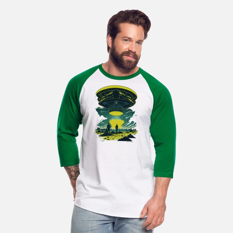 Classic Sci Fi UFO Encounter