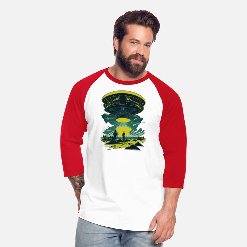 Classic Sci Fi UFO Encounter