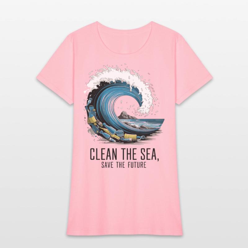Clean the Sea Save the Future Ocean Art