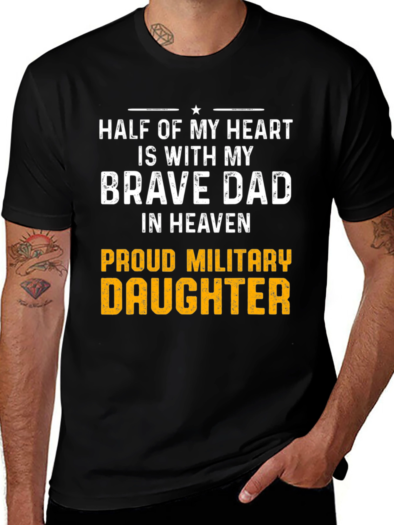 Proud Military Daughter T-Shirt