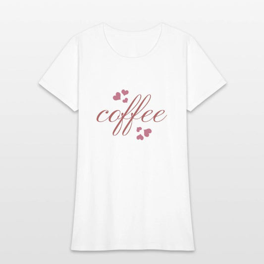 Coffee Love – Elegant Script with Hearts