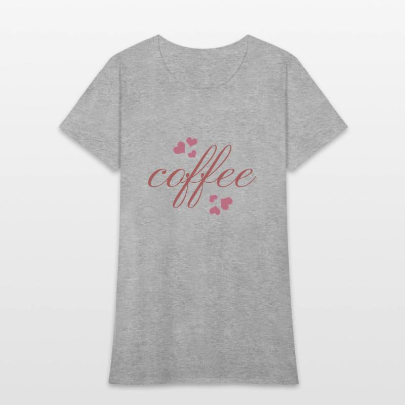 Coffee Love – Elegant Script with Hearts