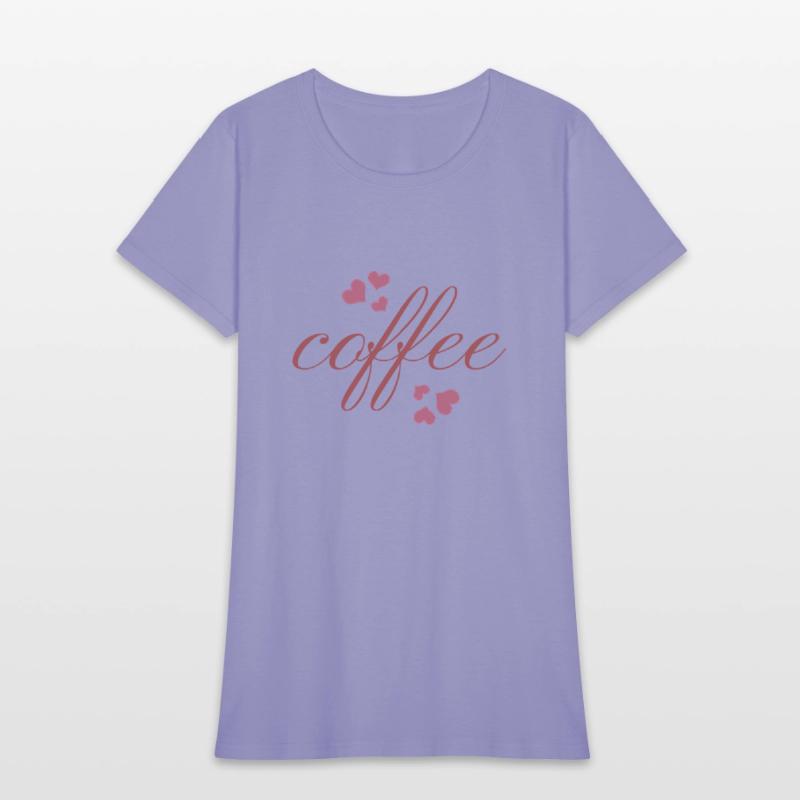 Coffee Love – Elegant Script with Hearts