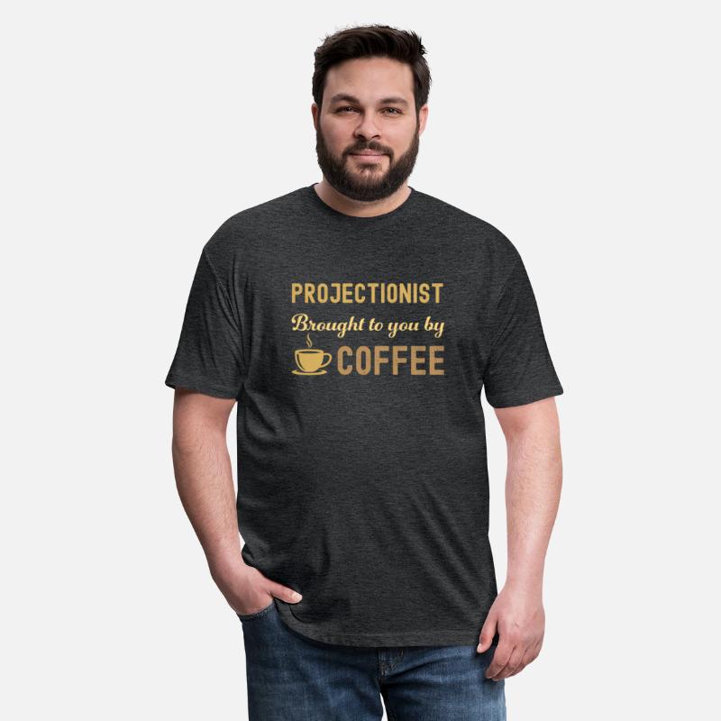 Coffee Loving Projectionist Busy Exhausted