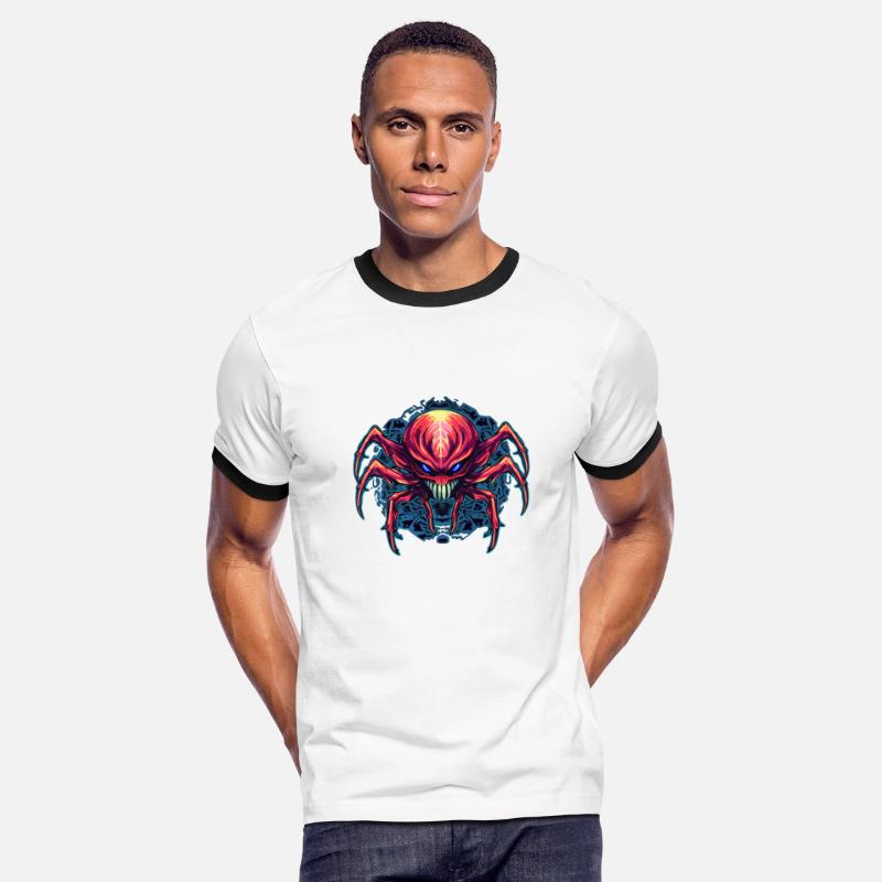 Colorful Abstract Spider Design Arachnids