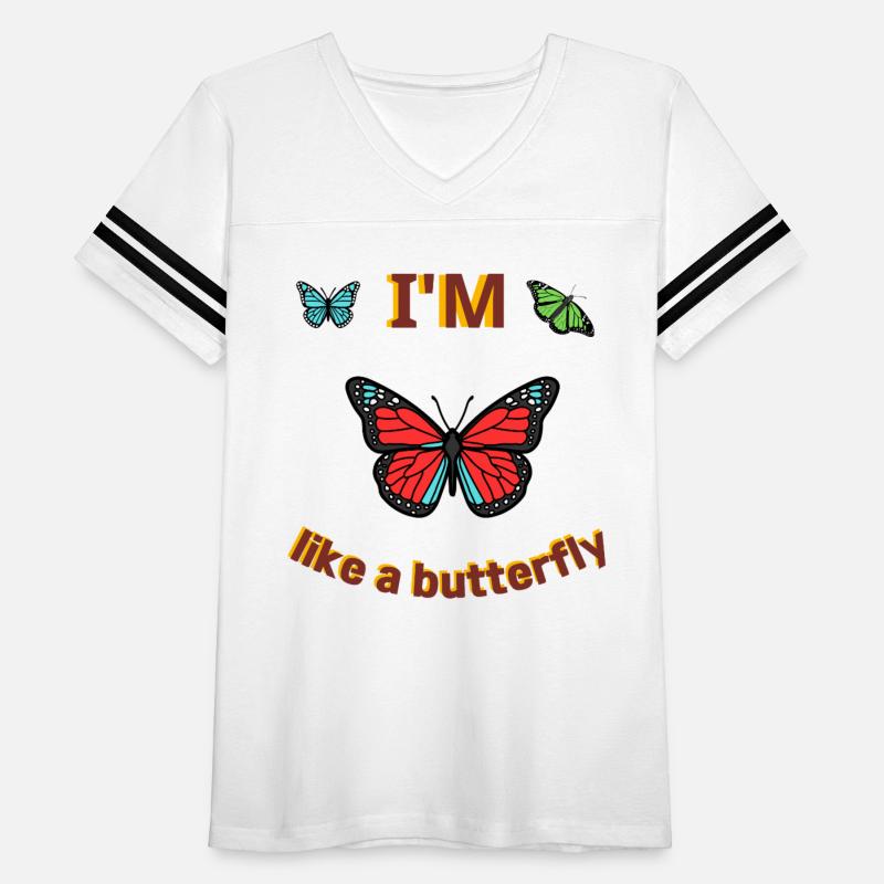 Colorful Butterfly T-Shirt and Colorful Butterflie