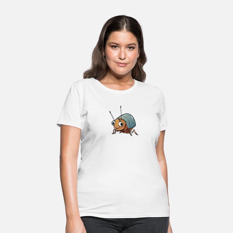 Colorful Cute Cockroach Racewalking Design: Quirky