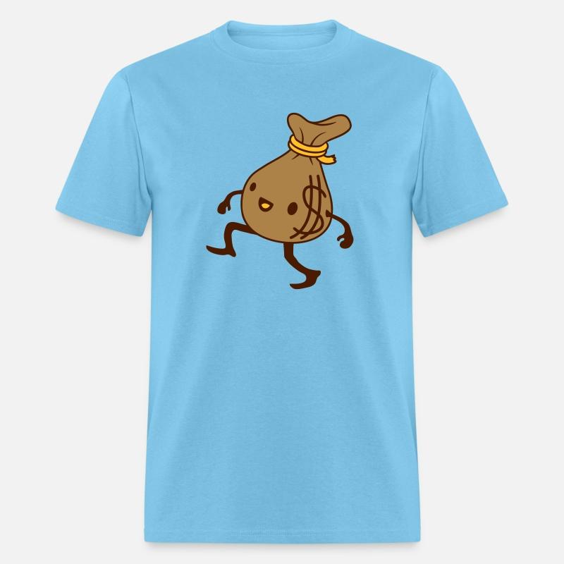 comic living money sack