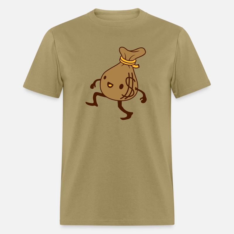 comic living money sack