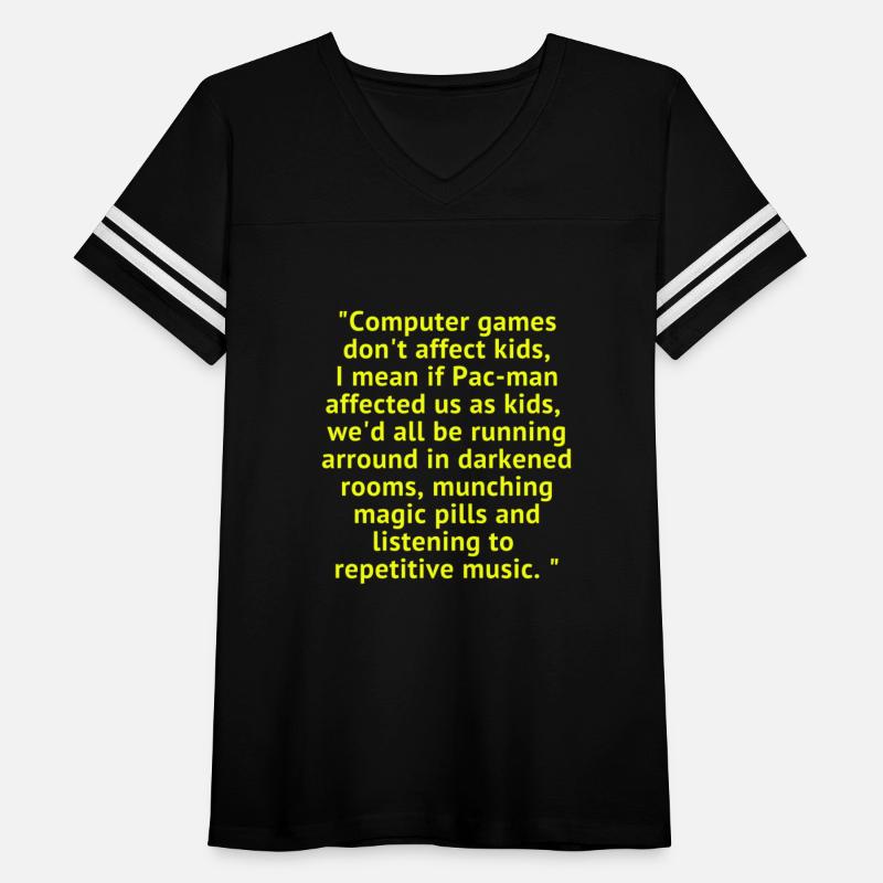 computer games don't affect kids t-shirt rave