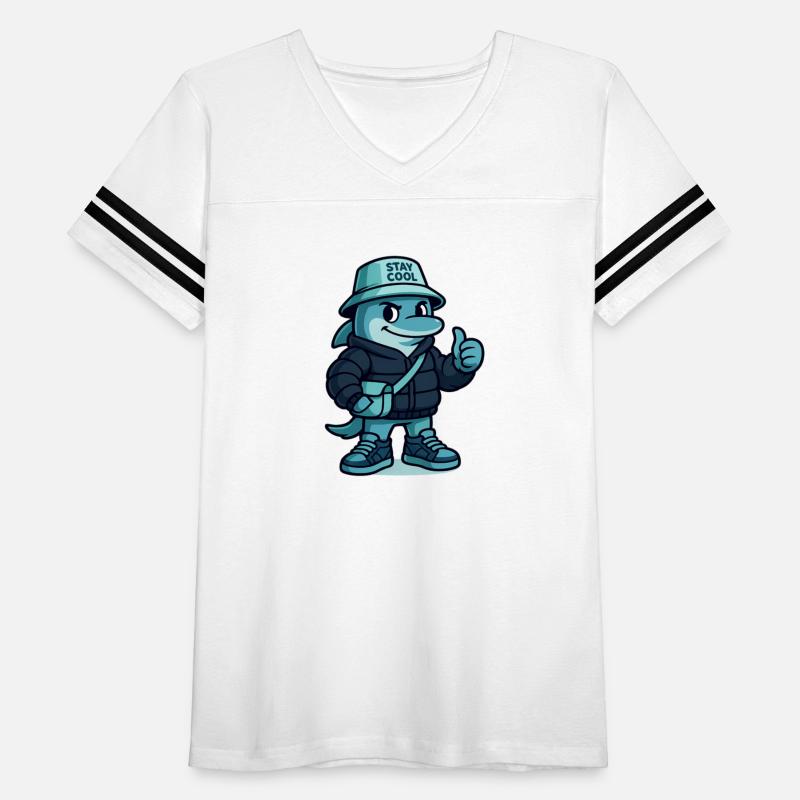 Cool Dolphin in Streetwear Outfit