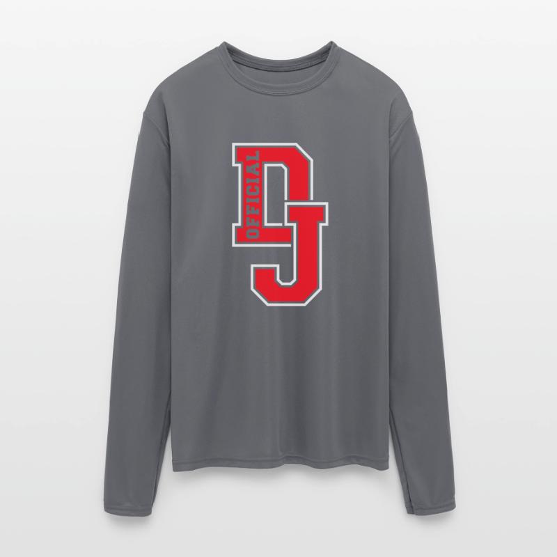 Cool Official DJ Club Music Party Text Lettering