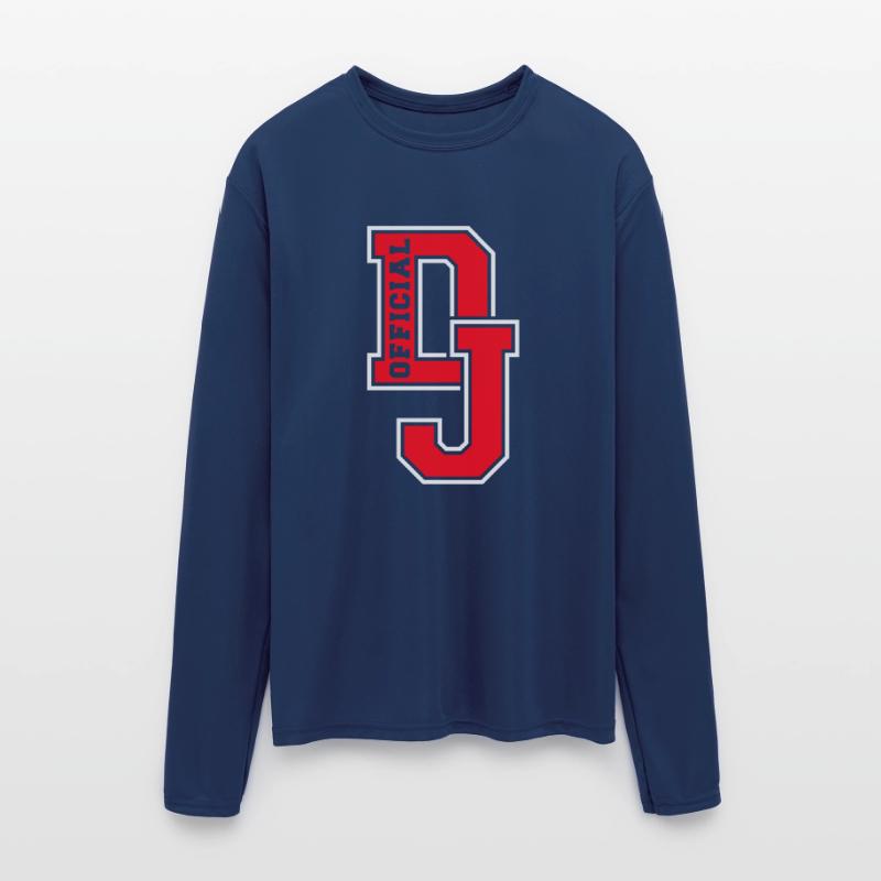 Cool Official DJ Club Music Party Text Lettering