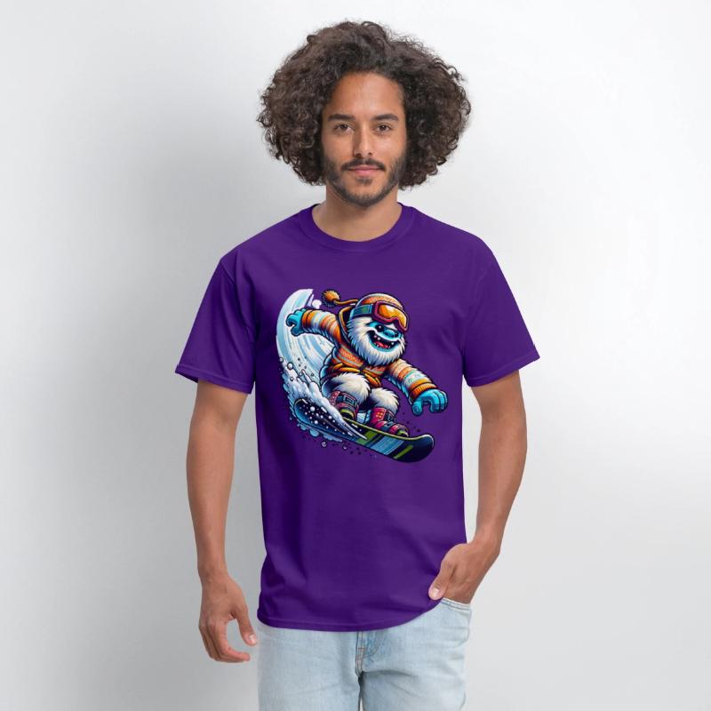 Cool Snowboarding Yeti Adventure