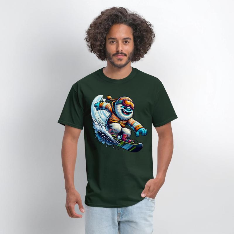 Cool Snowboarding Yeti Adventure