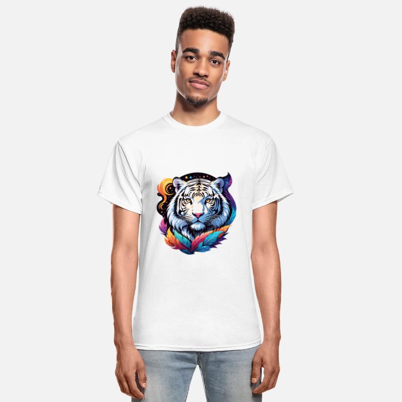 Cosmic Tiger Essence - Mystical Nature Portrait