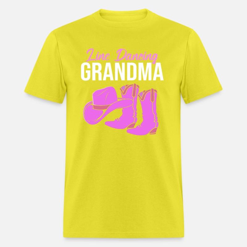 Country Western Boots Line Dancing Grandma