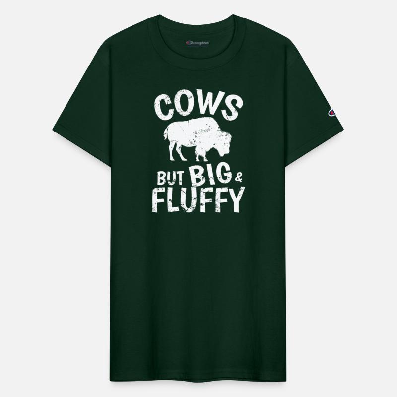 Cows but big & Fluffy Bison Animal