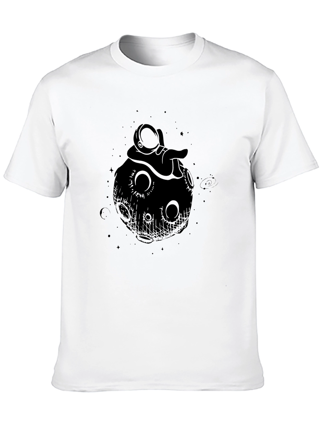 Astronaut Moon Graphic T-Shirt - Relaxed Fit
