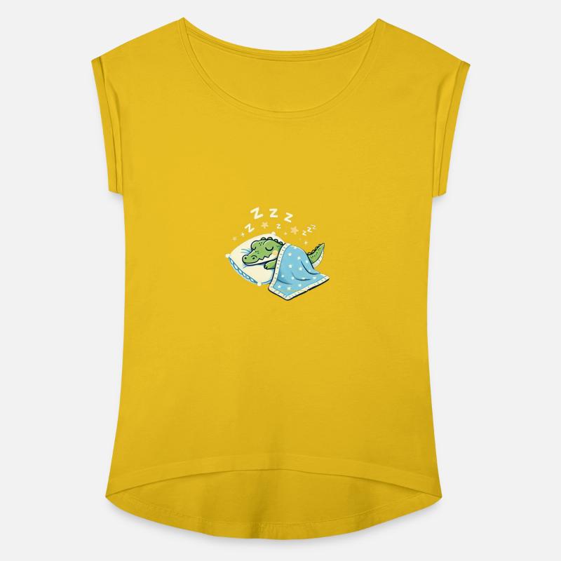 Crocodile Sleeping In Bed At Night Time