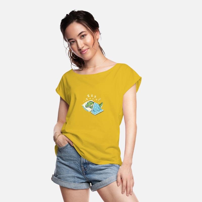 Crocodile Sleeping In Bed At Night Time