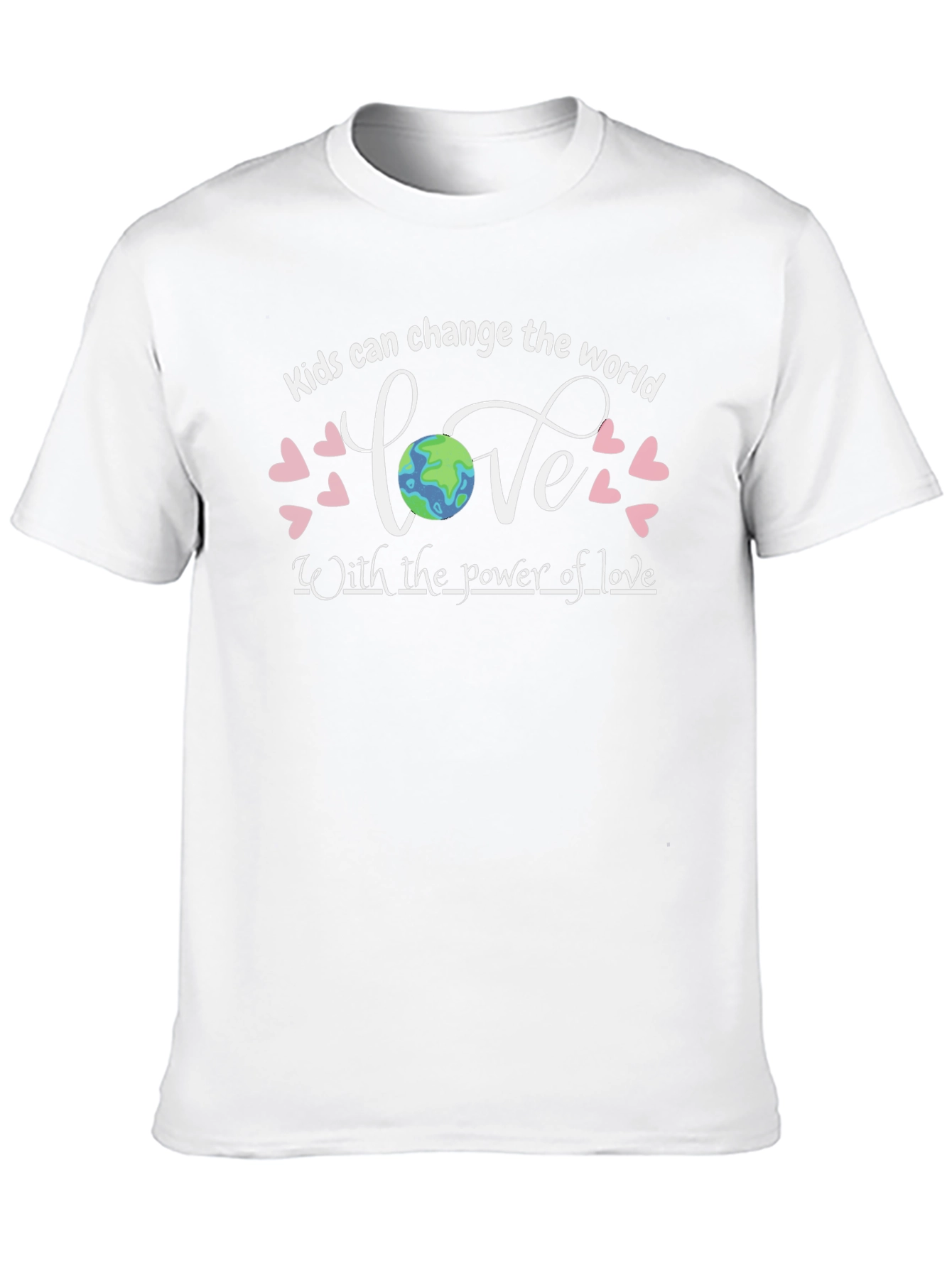 Kids Change the World Love Earth Graphic T-Shirt