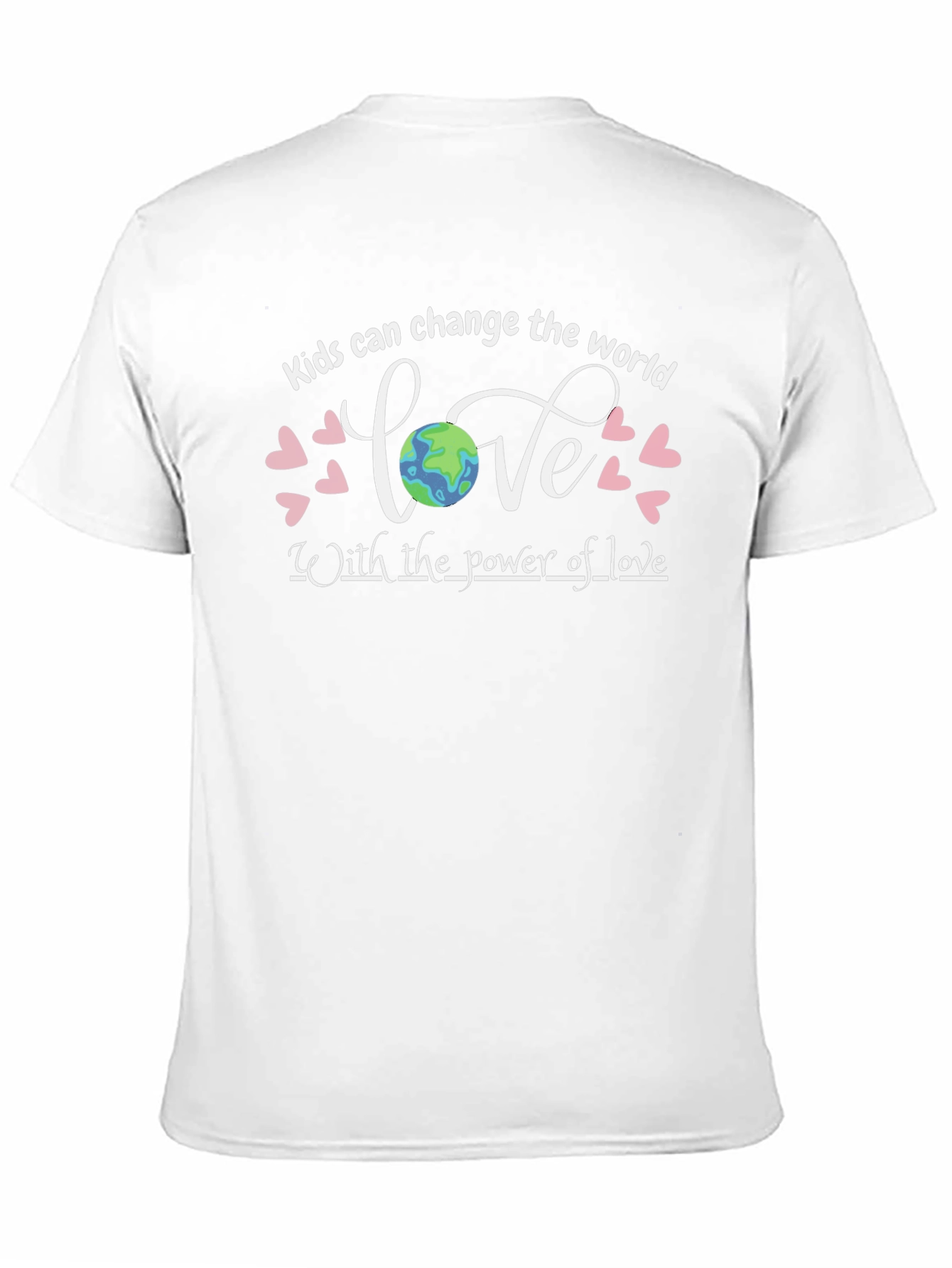 Kids Change the World Love Earth Graphic T-Shirt