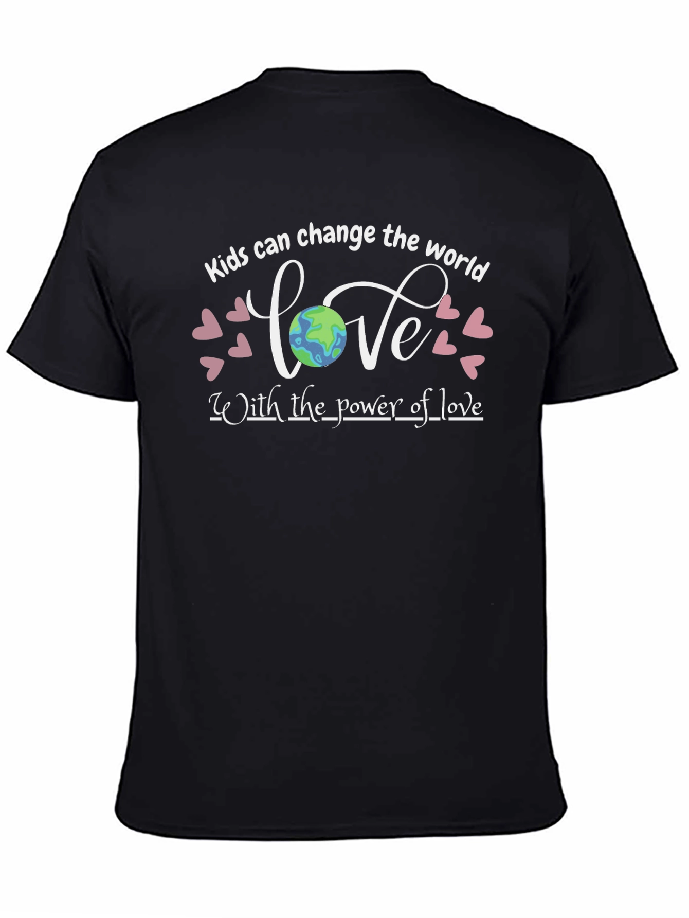 Kids Change the World Love Earth Graphic T-Shirt