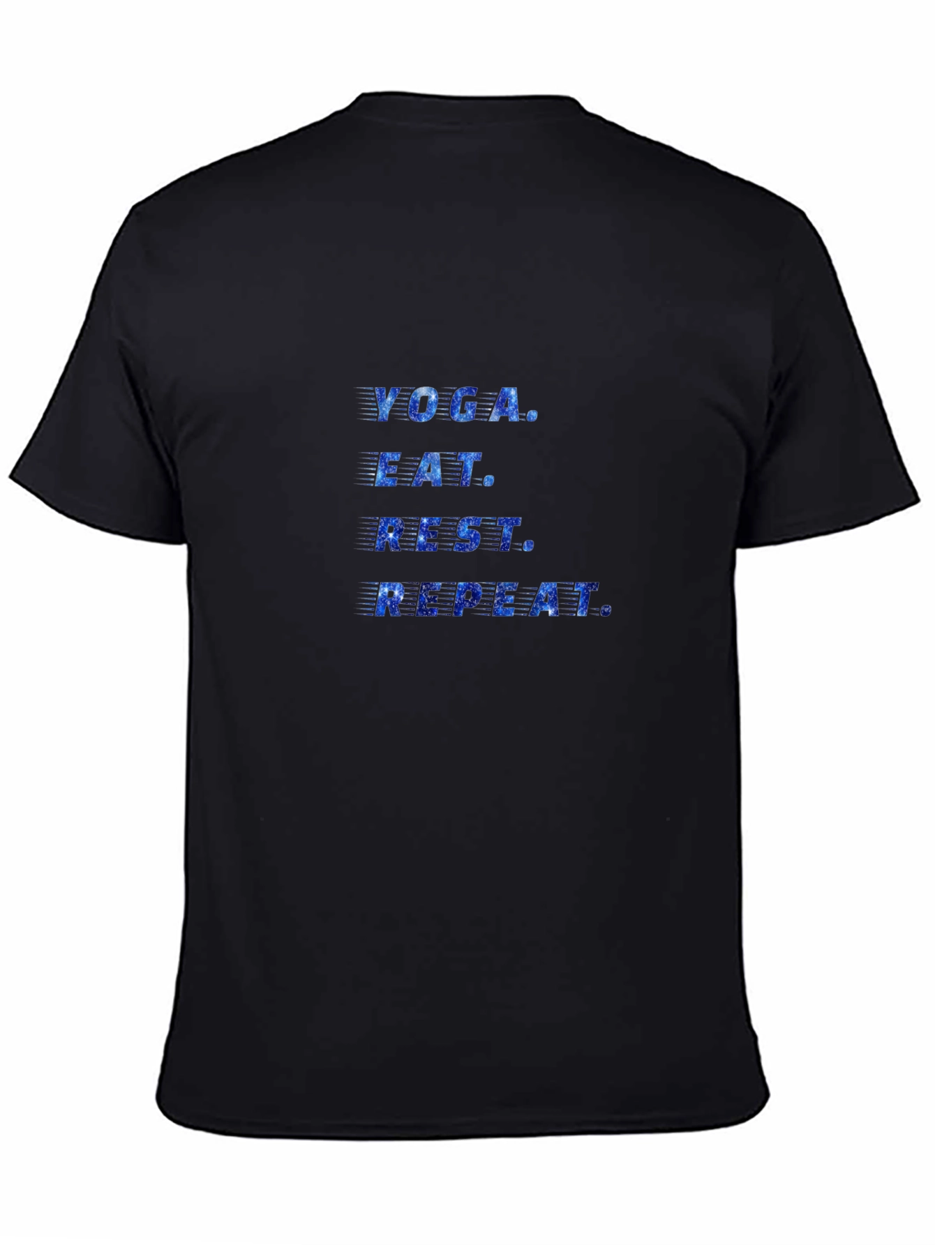 Yoga Eat Rest Repeat Graphic T-Shirt