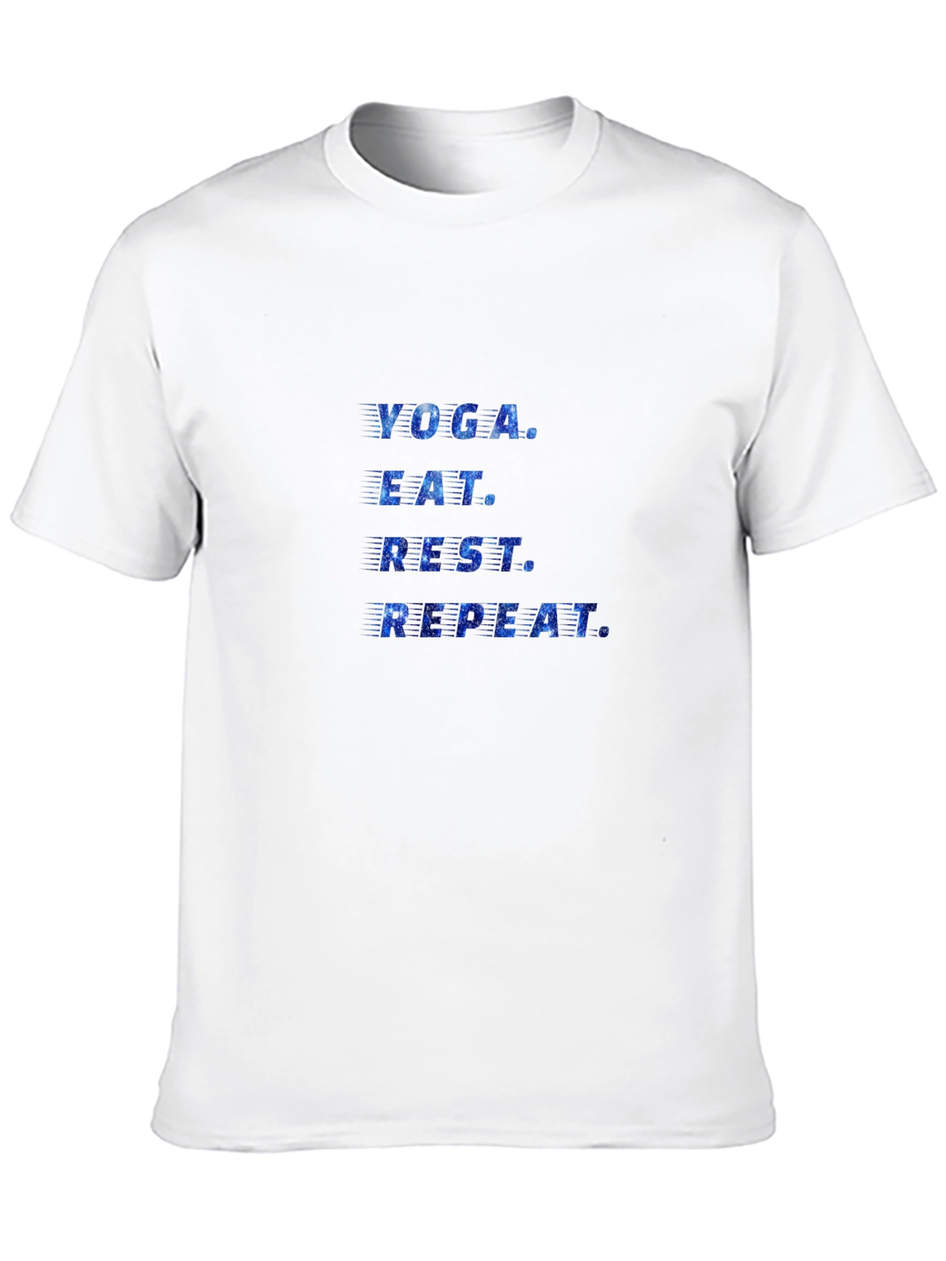 Yoga Eat Rest Repeat Graphic T-Shirt
