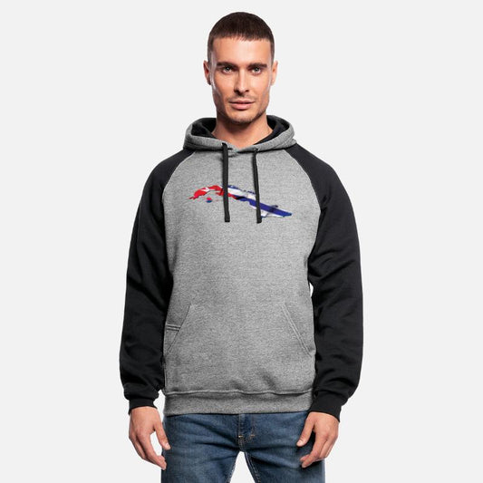 Cuba Flag in Cuba Map