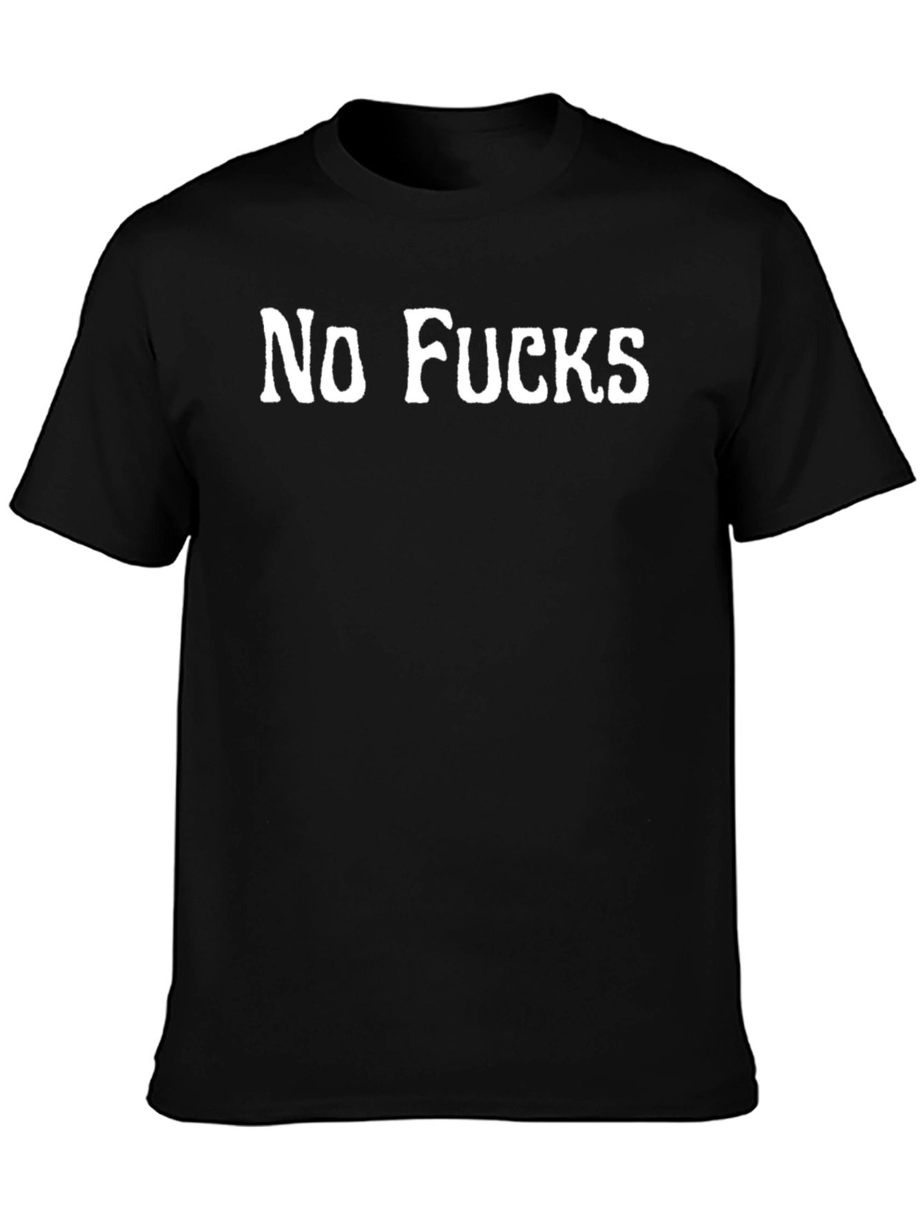 No Fucks Given - Graphic Print T-Shirt