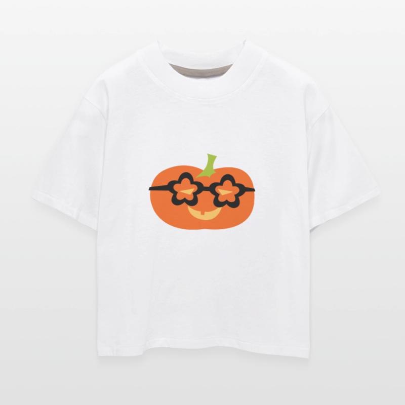 Cute Happy Pumpkin Face Halloween Star Glasses