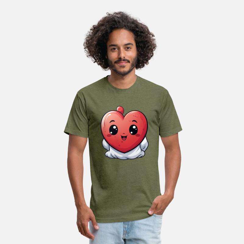 Cute kawaii symbol love