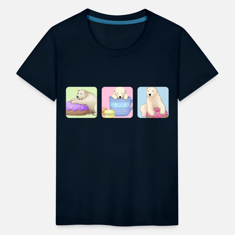 Cute Polar Bear Illustrations (Color)