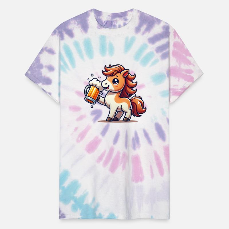 Cute Pony Drinking Beer 3