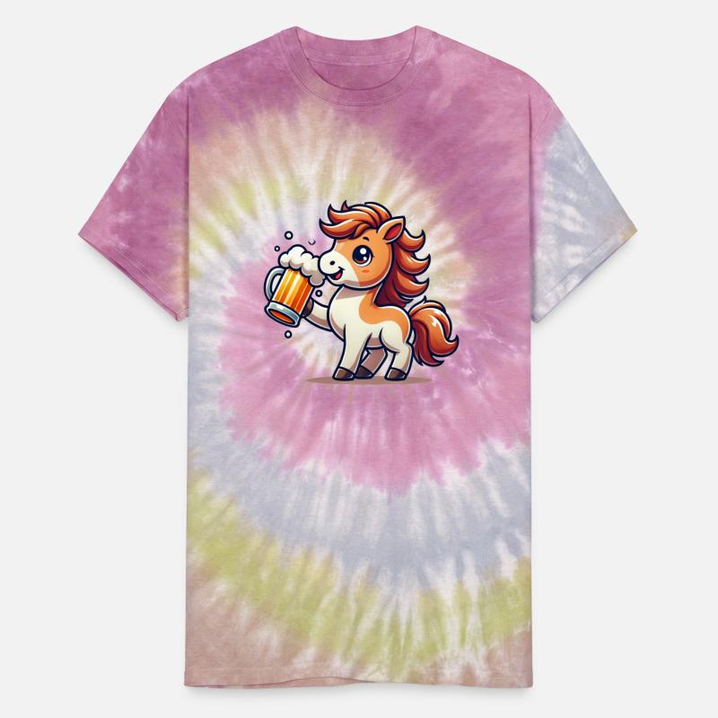 Cute Pony Drinking Beer 3