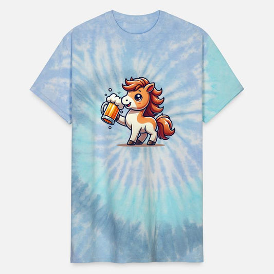 Cute Pony Drinking Beer 3