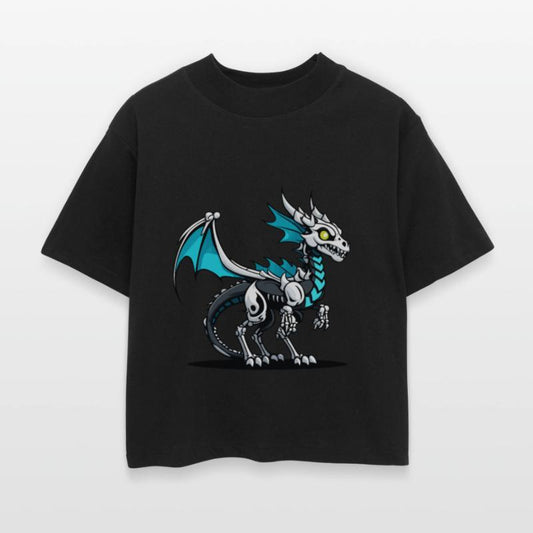 Cute Skeleton Dragon Illustration