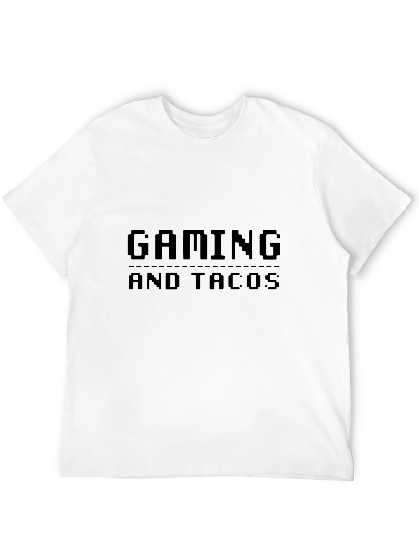 Gaming and Tacos Black T-Shirt