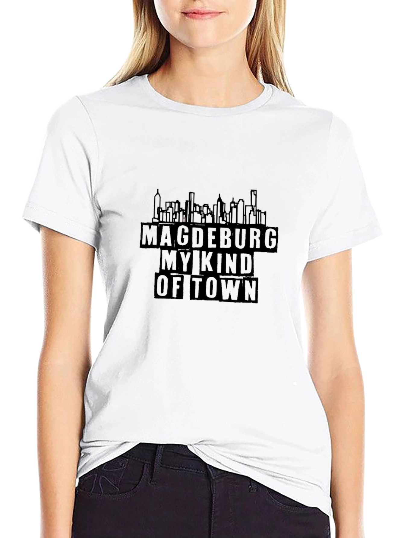 Magdeburg My Kind of Town Black T-Shirt