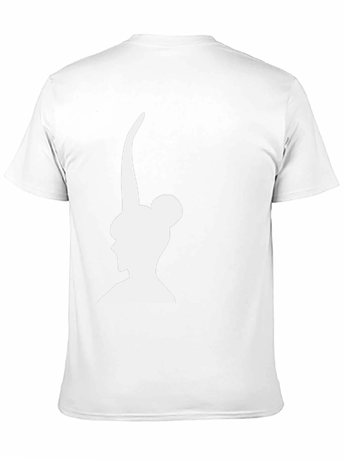 Silhouette Graphic Print Black T-Shirt