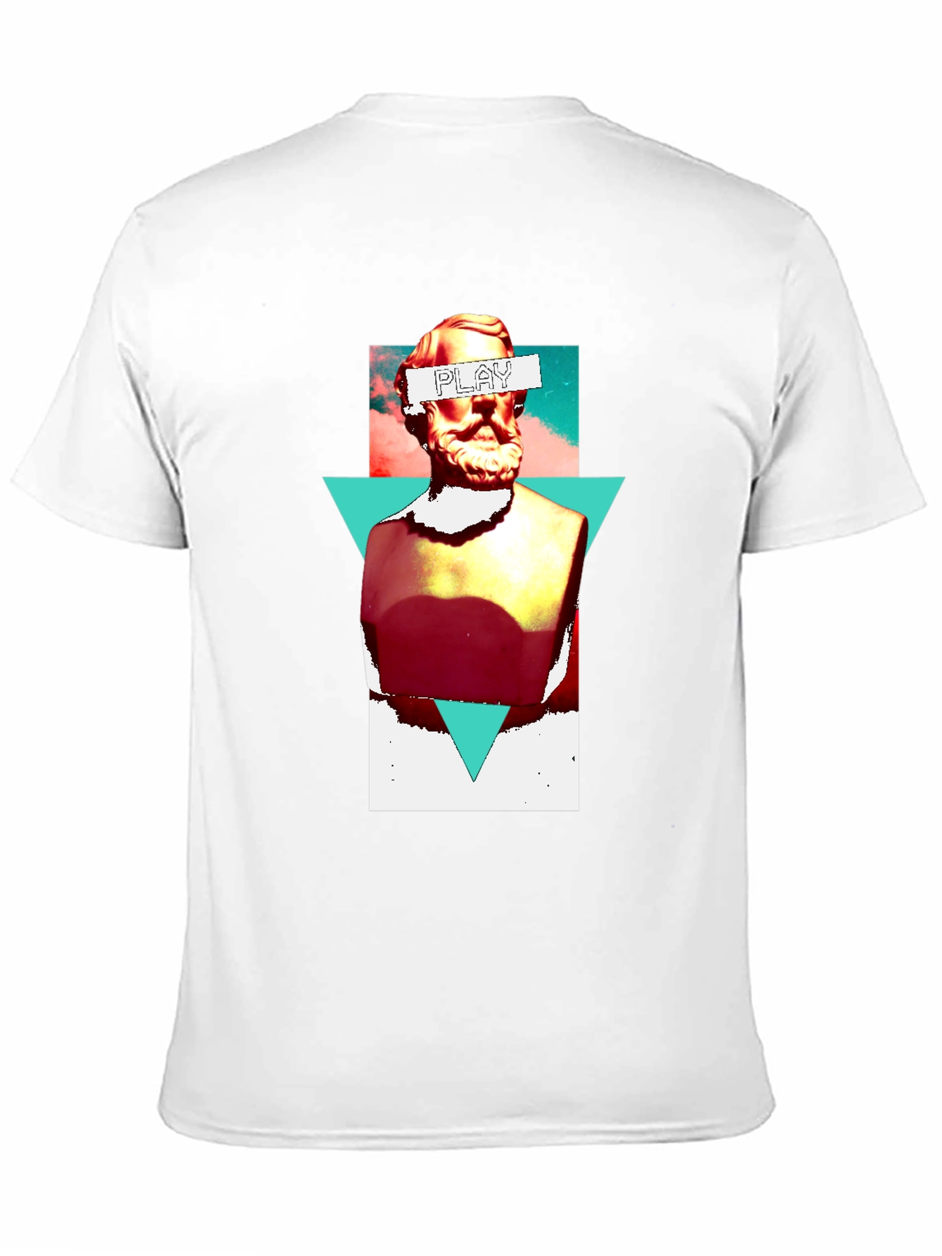 Bust Graphic Tee - Playful Artistic Design