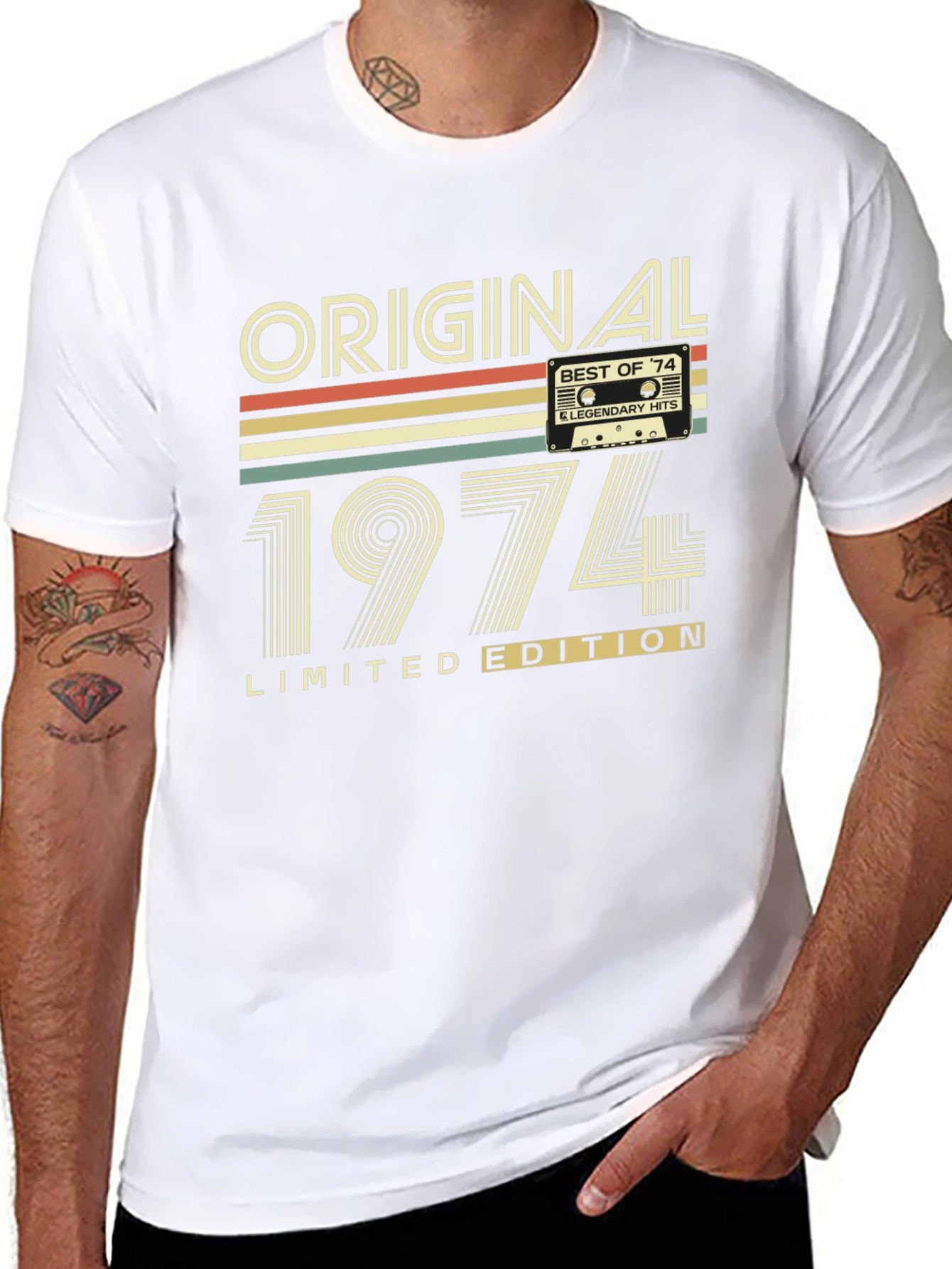 Original 1974 Limited Edition Retro T-Shirt