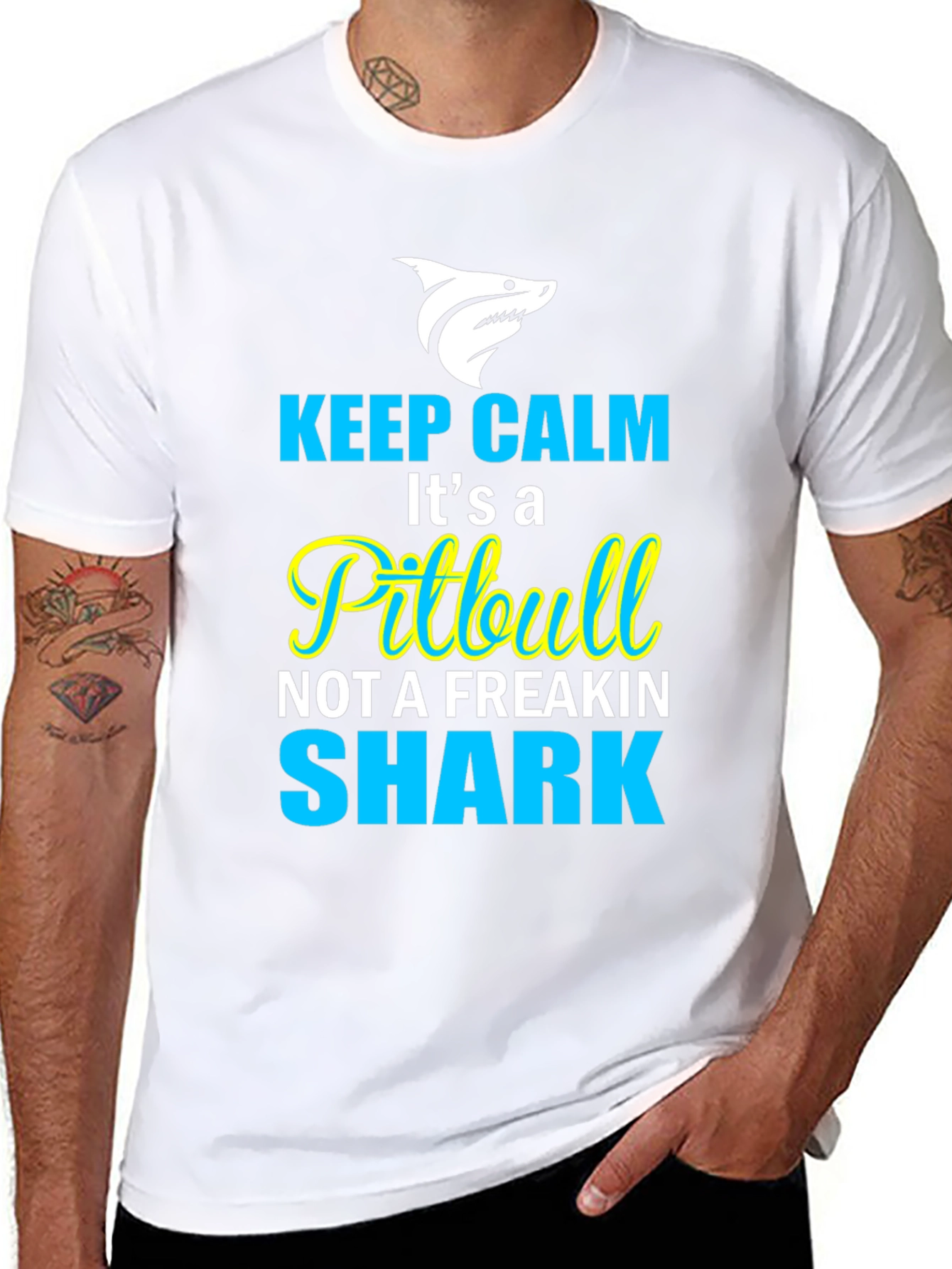 Keep Calm Its a Pitbull T-Shirt