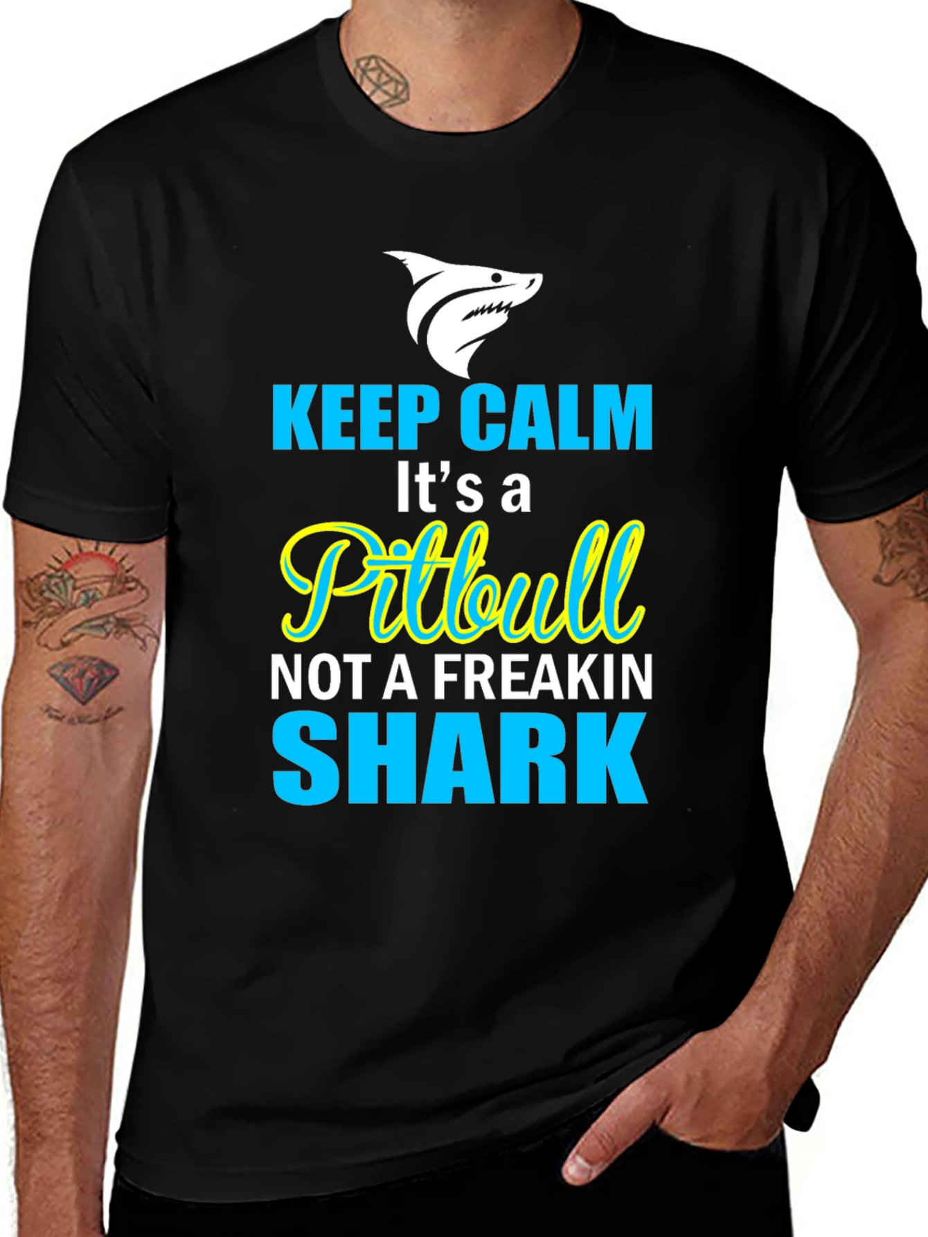 Keep Calm Its a Pitbull T-Shirt